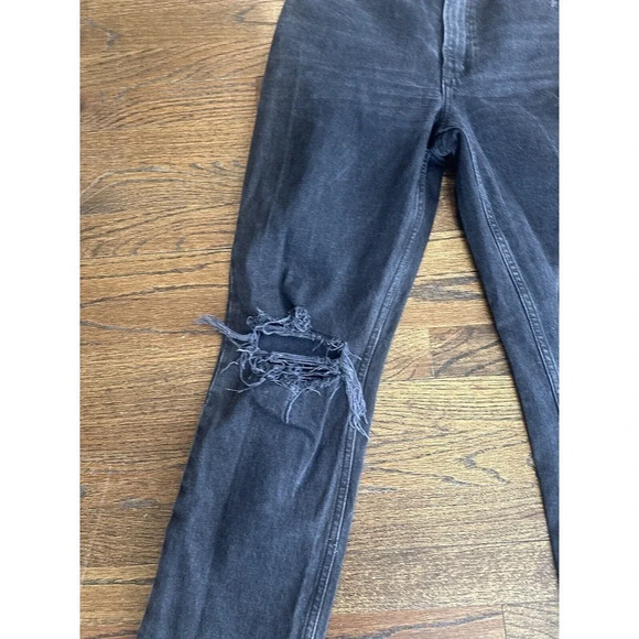 Abercrombie & Fitch Womens 90s Straight Ultra Hight Rise Denim Size 26 2R G0786 - Picture 4 of 12